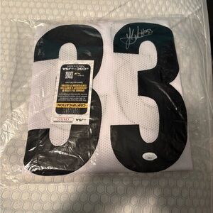 Steeler rookie Jack Sawyer Autographed Jersey